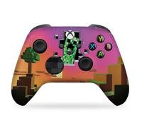 MineCrafft World Custom X-box - Controlador inalámbrico compatible con X-box One/Series X/S por DreamController | Orgullosamente personalizado en Estados Unidos con impresión hidrófuga permanente (no