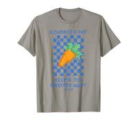 Minecraft A Carrot A Day Keeps The Creeper Away Carrot Icon Camiseta