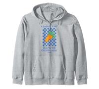Minecraft A Carrot A Day Keeps The Creeper Away Carrot Icon Sudadera con Capucha