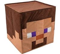 Disguise Minecraft, Accesorio cabeza Cuadrada de Steve, con licencia oficial, ajuste cómodo y diseño detallado, talla única para adultos.