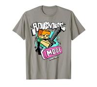 Minecraft Alex Adventure Mode Graffiti Style Lettering & Art Camiseta