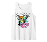 Minecraft Alex Adventure Mode Graffiti Style Lettering & Art Camiseta sin Mangas