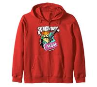 Minecraft Alex Adventure Mode Graffiti Style Lettering & Art Sudadera con Capucha