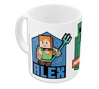 Minecraft Alex Steve Creeper - Taza (325 ml)