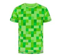 Minecraft All Over Creeper Green Boys Kids Camiseta para niños Top 3-4 años