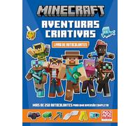 Minecraft:Aventuras Criativas: Livro de Autocolantes