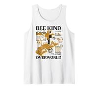 Minecraft Bee Kind To Your Overworld Bees In Meadows Biome Camiseta sin Mangas