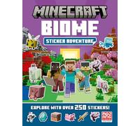 Minecraft Biome Adventure Sticker Book: Explore the world of Minecraft in a brand-new official sticker activity book for kids who love gaming activities!