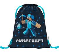 Minecraft - Bolsa de deporte para niños y niñas, Blue Axe