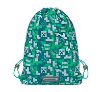 Minecraft - Bolsa de deporte para niños y niñas, Silver Creeper