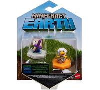 Minecraft Boost Pack de 2 Minifiguras Steve y Chicken (Mattel GKT42)