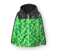 Minecraft boys chaqueta impermeable sudadera con capucha creeper fleece alineado 9-10 años