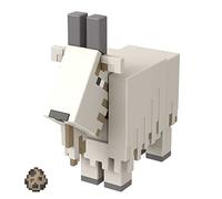 Minecraft Cabra Figura articulada de juguete con cubos de papel para construir, regalo para niños +6 años (Mattel HDV15)