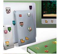 Paladone Minecraft - Calcomanías para portátil y teléfono con Licencia Oficial de Minecraft, para niños y niñas, Regalo para Jugadores de TNT, calcomanías Overworld para Todas Las Edades