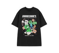 Minecraft Camiseta de manga corta con cuello redondo para hombre, Tnt, M