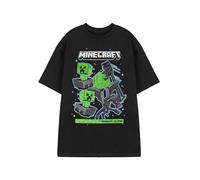 Minecraft Camiseta gráfica para hombre Options Video Game Theme Top Manga Corta Cuello Redondo, Beware Of The Dark, XXL
