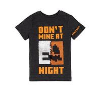 Minecraft Camiseta Halloween Pumpkin Creeper Flip Sequin Top Gris 8-9 años