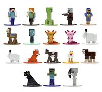 Minecraft Caves and Cliffs - Juego de 18 figuras de 1.65 pulgadas, serie 8 fundidas, juguetes para niños y adultos