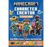 Minecraft Character Creator Sticker Book: A brand-new official sticker book adventure full of fun customisation for kids who love gaming.