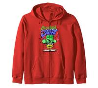 Minecraft Chicken Jockey Graffiti Style Lettering & Art Sudadera con Capucha
