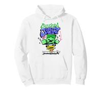 Minecraft Chicken Jockey Graffiti Style Lettering & Art Sudadera con Capucha