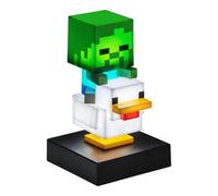 Paladone Chicken Jockey Icon Light, Officially Licensed Minecraft Product