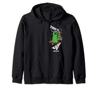 Minecraft Christmas Tisss The Season! Creeper & Holiday Tree Sudadera con Capucha