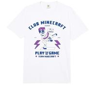 Minecraft Club Minecraft Play The Game Skeleton Rider Mob Comfort Colors Adult Heavyweight T-Shirt