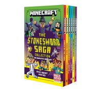 Minecraft Complete 6 Book Stonesword Saga: Official illustrated LitRPG children’s gaming fiction - perfect for fans of A Minecraft Movie and kids aged 6, 7, 8 & 9!