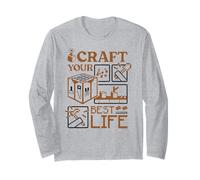 Minecraft Craft Your Best Life Crafting Table Classic Tools Manga Larga