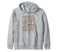 Minecraft Craft Your Best Life Crafting Table Classic Tools Sudadera con Capucha