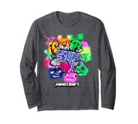 Minecraft Create Explore Survive Graffiti Style Lettering Manga Larga