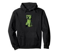 Minecraft Creeper Graffiti Sit Sudadera con Capucha