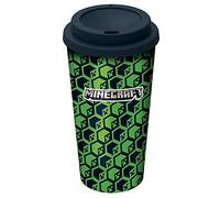 Minecraft Creeper Heads | Vaso para llevar con tapa [520 ml]