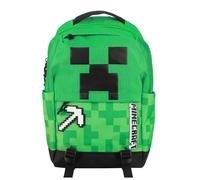 Minecraft Creeper & Pickax Green - Mochila de 44.5 cm