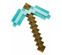 Minecraft Diamante Pickaxe 41CM Largo Plástico Mojang Nuevo