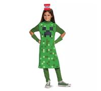 Disguise Disfraz Minecraft Niño Creeper Clásico, Disfraz Halloween Niño Disponible en Talla M