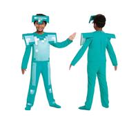 Minecraft Disfraz Infantil Armadura Diamante Fancy Dress 4-6 Años