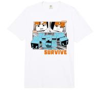 Minecraft Dungeons 2 Defend Explore Survive Manga Panels Comfort Colors Adult Heavyweight T-Shirt