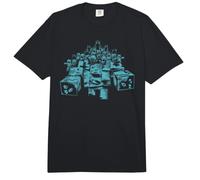 Minecraft Dungeons 2 Large Horde of Monster Mobs Blue Shade Comfort Colors Adult Heavyweight T-Shirt
