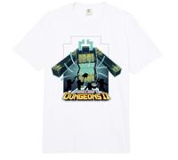 Minecraft Dungeons 2 Twisted Warden Deep Dark Biome Battel Comfort Colors Adult Heavyweight T-Shirt