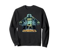Minecraft Dungeons 2 Twisted Warden Deep Dark Biome Battel Sudadera
