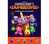 Minecraft Dungeons Sticker Book: Autocollants et activités avec plus de 500 autocollants