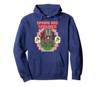 Minecraft Easter Spring Has Spawned Bunny Rabbit and Carrots Sudadera con Capucha
