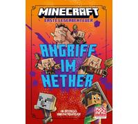 Minecraft Erste Leseabenteuer. Angriff im Nether: Offizielle Minecraft-Geschichte | Abenteuer trifft auf Humor | Viele Bilder und kurze Texte für Leseanfänger: 2