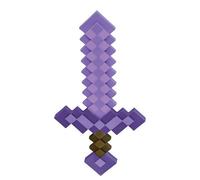 Minecraft - Espada Minecraft Encantada Morada Oficial - Arma de Juguete de Plástico - Niños 3 Años +