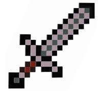 Minecraft, Espada Oficial Netherita 50 cm de Disguise, Accesorio Disfraces, Halloween, Carnaval, Recomendado 3 Años +, Licencia Oficial