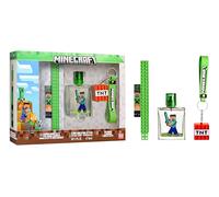 Minecraft Estuche con EDT 50 ml, Pulsera y Llavero