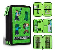 Minecraft Estuche de Lápices para Niños - Material Escolar