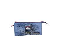 Minecraft Estuche Escolar Hostile Behaviou Triple - Interior Forrado y Cierre de Cremallera - Portatodo con 3 Compartimientos - 11.5 X 23.5 X 3 CM